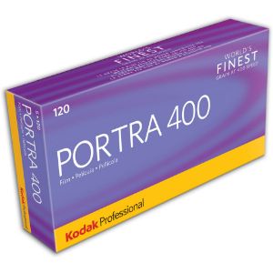 Picture of Kodak Professional Portra 400 Color Negative Film (120 Roll Film, 5-Pack)