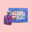 Picture of Instax Mini 9 Moments Box (Clear Purple)