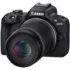 Picture of Canon EOS R50 Mirrorless Camera with 18-45mm and 55-210mm Lenses (Black)