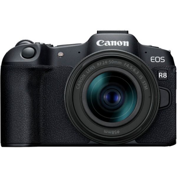 Picture of Canon EOS R8 Mirrorless Camera with RF 24-50mm f/4.5-6.3 IS STM Lens
