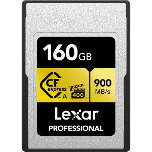 Picture of Lexar 160GB Professional CFexpress Type A Card GOLD Series