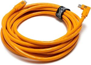 Picture of Tether Tools TetherPro USB Type-C Male to USB Type-C Male Cable (15', Orange)