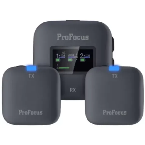 Picture of ProFocus Dual Channel Wireless Microphone PF55